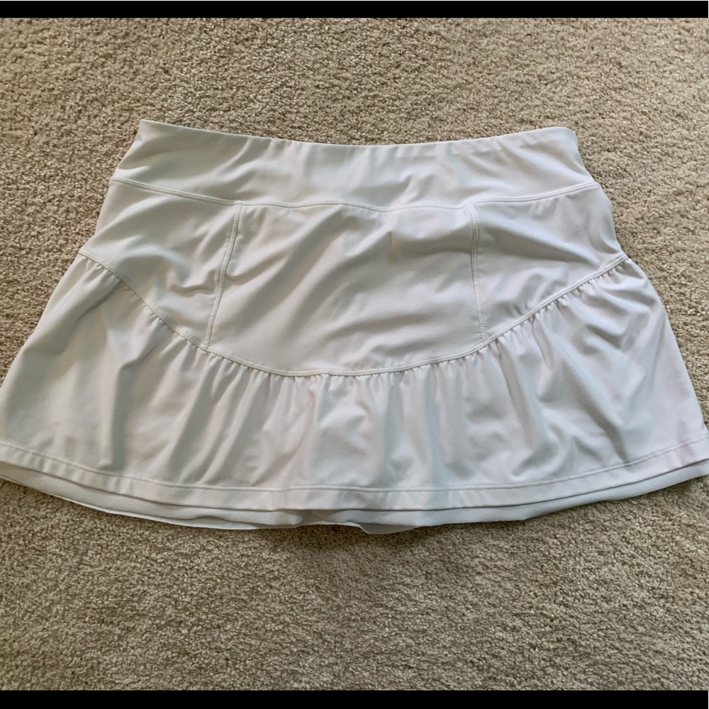 White Avia Tennis Skirt - Picture 3 of 3